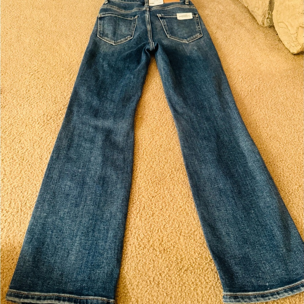 Slim fit high-rise cropped straight leg BKE Billie Jeans. 23 Short NWT  23x28 - Picture 4 of 8